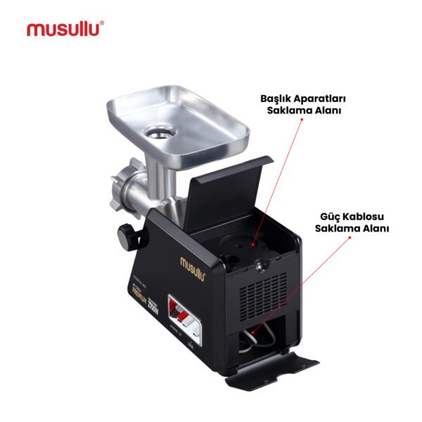 Musullu Premium 2700W Et Kıyma Makinesi - Görsel 3