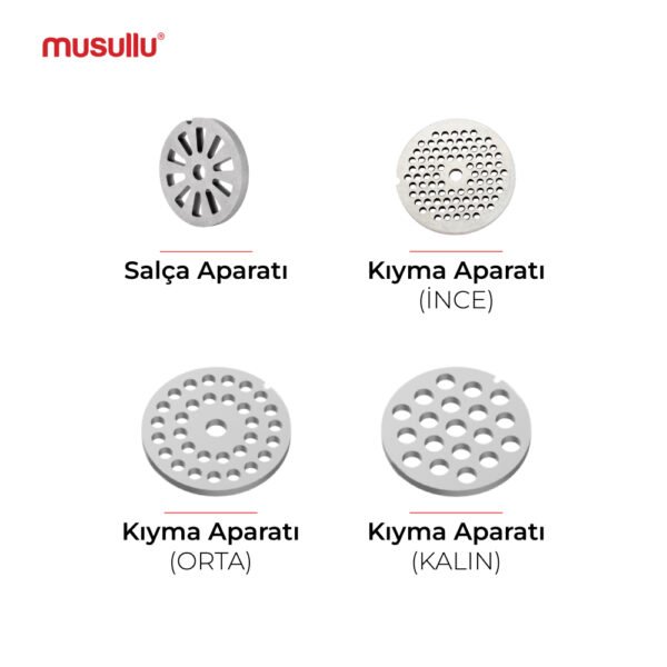 Musullu Premium 2700W Et Kıyma Makinesi - Görsel 4