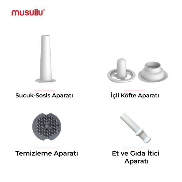Musullu Premium 2700W Et Kıyma Makinesi - Görsel 5