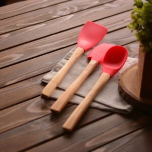 Bambum Bolly 3'lü Spatula Seti Büyük