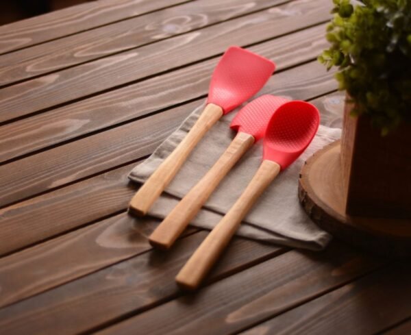 Bambum Bolly 3'lü Spatula Seti Büyük