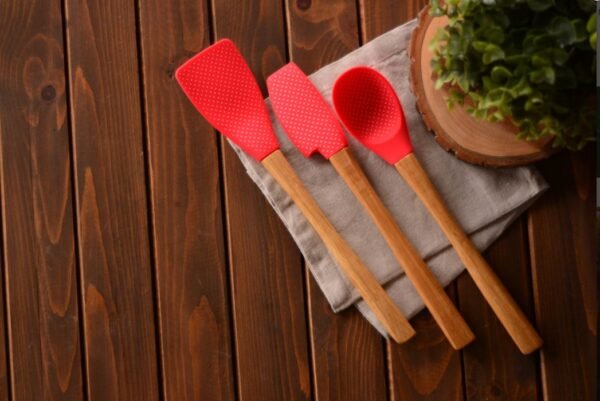 Bambum Bolly 3'lü Spatula Seti Büyük - Görsel 2