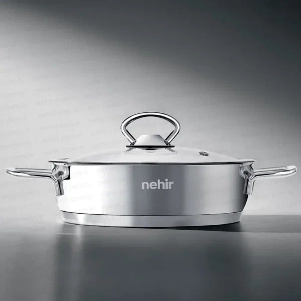 Nehir Silver 6 Parça Paslanmaz Çelik Sahan Seti (16-18-20 cm) - Görsel 4