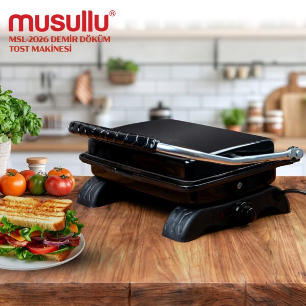 Musullu Kantin Demir Döküm Tost Makinesi - Görsel 2