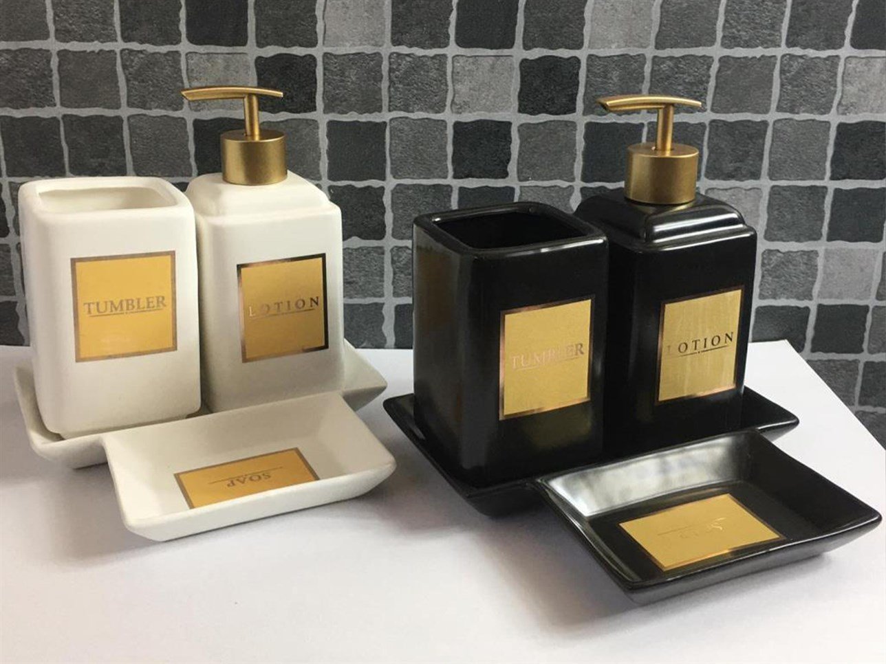 Arow Cardo Porselen Banyo Seti