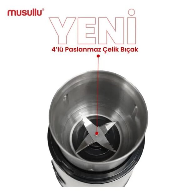Musullu Kahve Ve Baharat Öğütücü 200W - Görsel 3