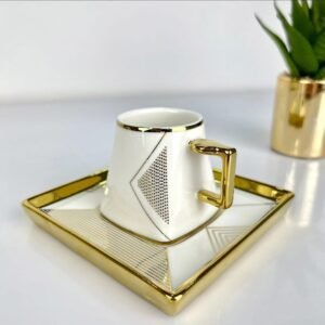 Acar Rosetta 6'lı Kahve Fincan Takımı